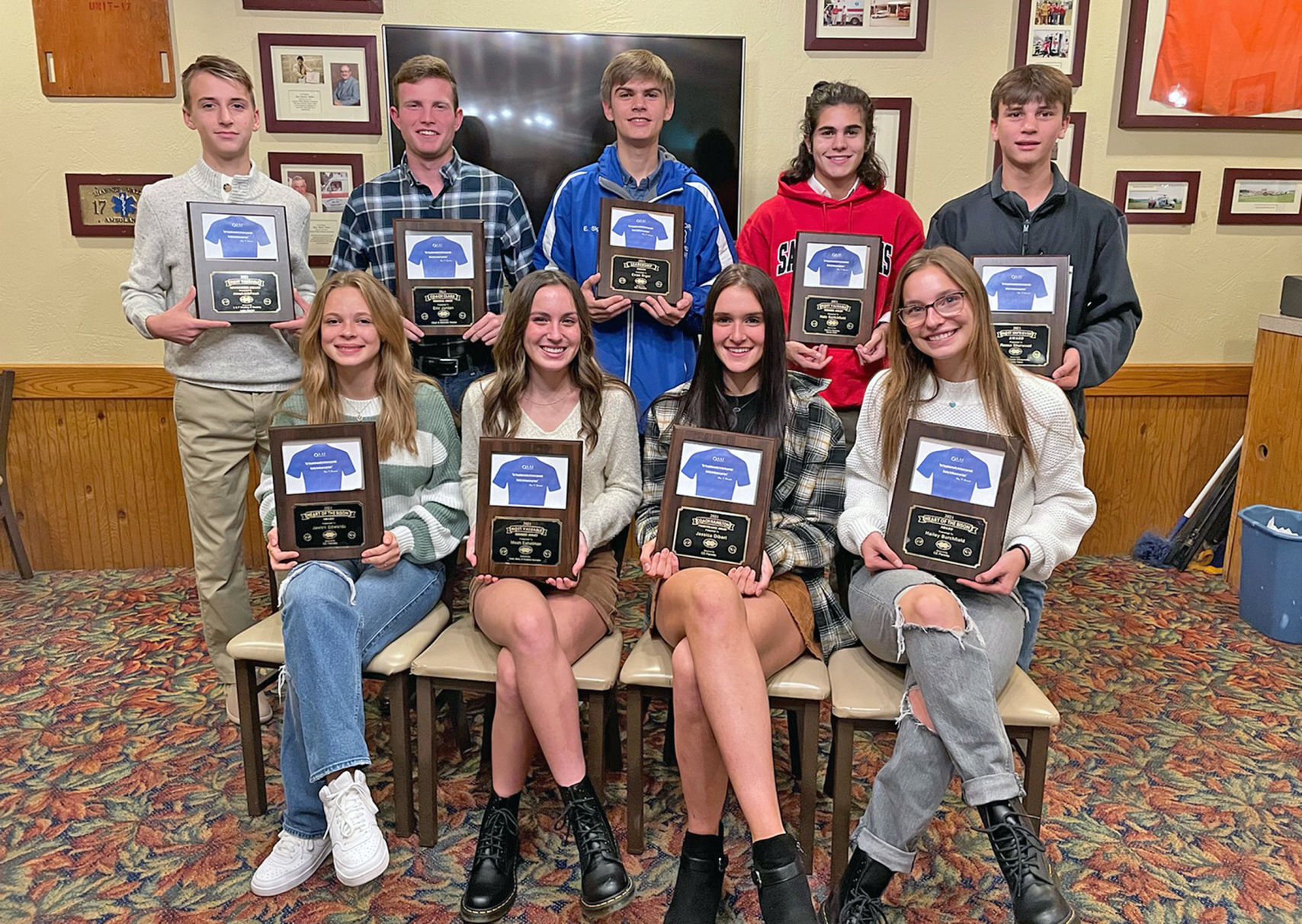 Bedford Cross Country Award Winners